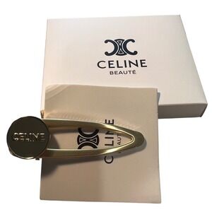 Celine Luxe Gold Hair Pin Brand New in Box